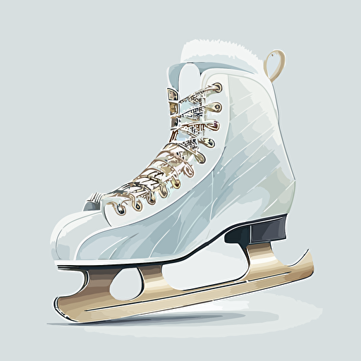 vector ice skate