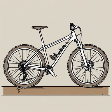 a mountain bike 