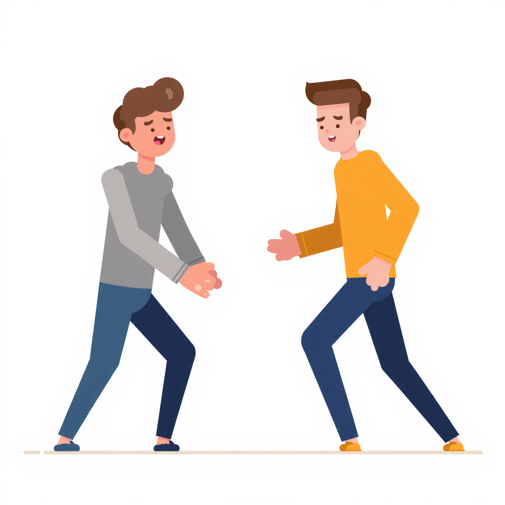 two men arms trying to 