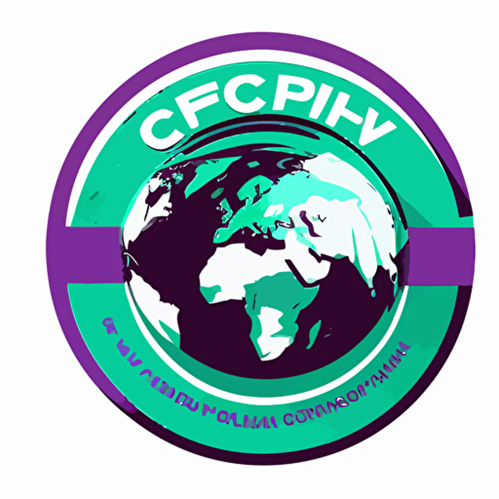 "iFlowCash" company and "groshify" company collaboration Logo. separated in green/white and purple/turquoise/black colours. Main theme is international money transfers and global finance. flat logo vector