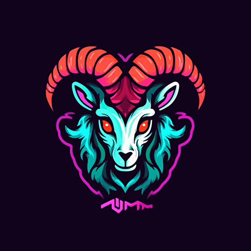 a mascot logo of a shirm, simple, vector