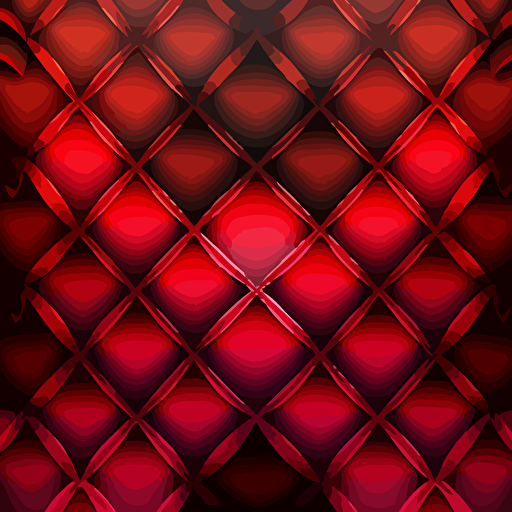 vector abstract pattern, dark red to red hues, tartan blend, render, soft edges