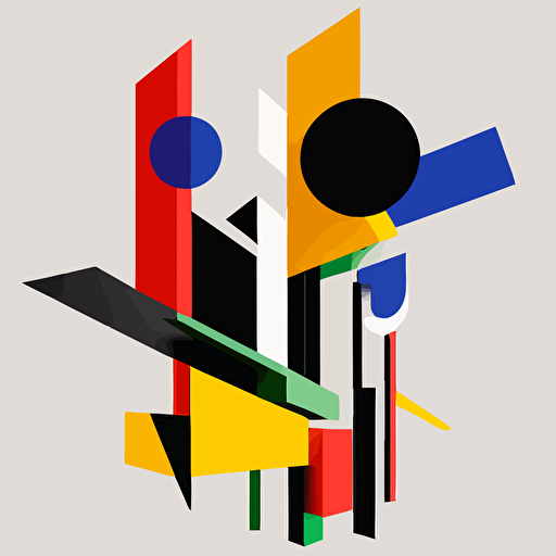 a vector logo named bartkowsky Suprematism art