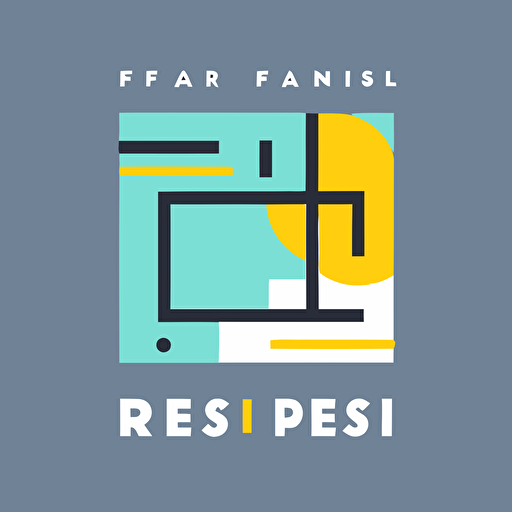 a flat vector logo for a meal prep service for fitness enthusiasts, minimal, by Paul Rand, De Stijl, vector, symbol