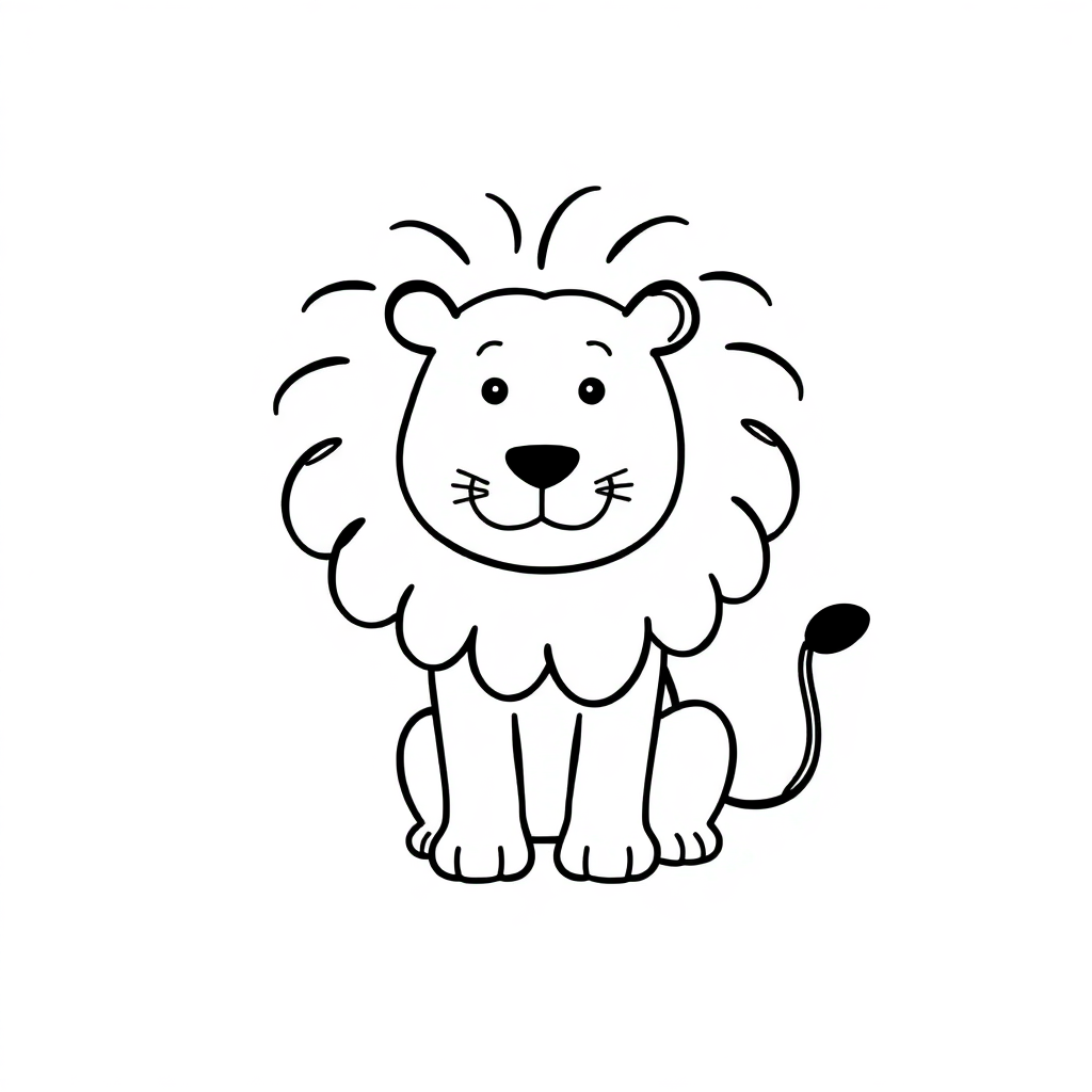 a lion