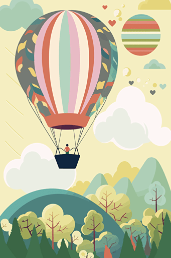 This category contains a collection of vector images showcasing colorful balloons. These images represent various types of balloons such as helium-filled party balloons, hot air balloons, and balloons in different shapes and sizes. The vibrant and lively designs evoke a sense of joy, celebration, and childlike wonder.