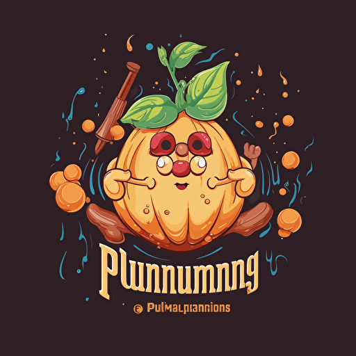 Plumping business Logo, vector