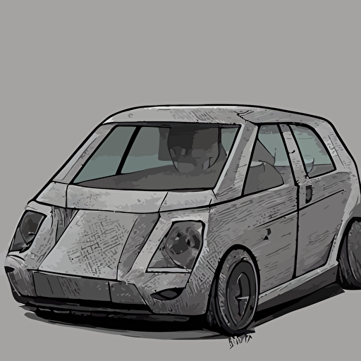 2d concept art small vehicle dawid michalczyk