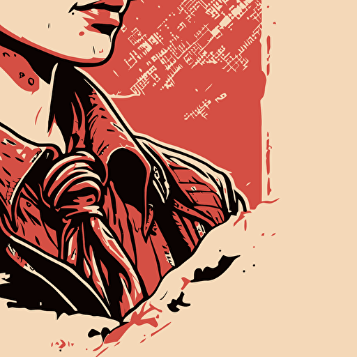 cowgirl doodle vector ilustration