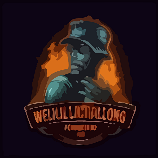 welding fabrication company logo design, vector