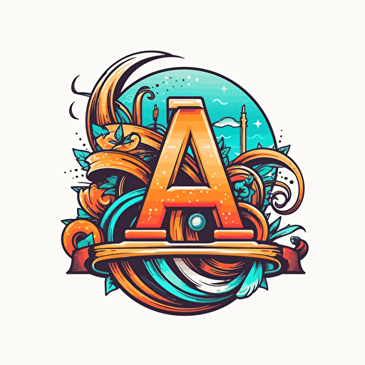 design a logo with an A and R. Vector file