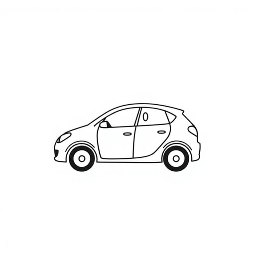 a self driving car