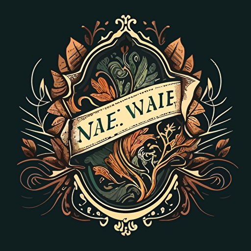 un logo pour une marque de vetement, vectoriel,illustration