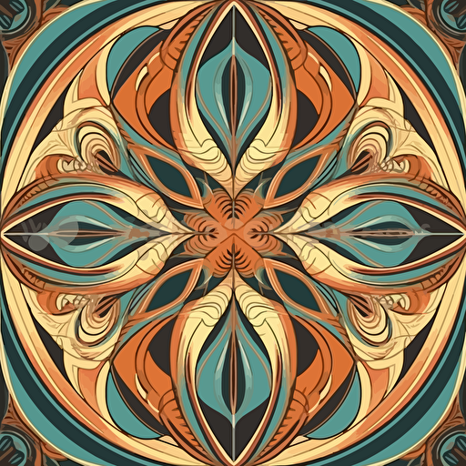 symmetry background image , 70's funk , poster design , groovy , high detailed , nopeople , vector art