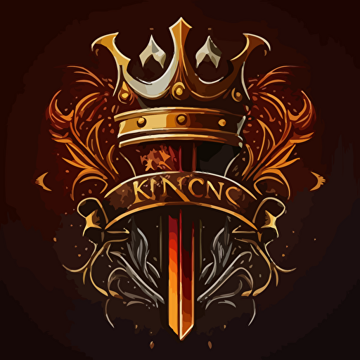 vector logo king’s crown
