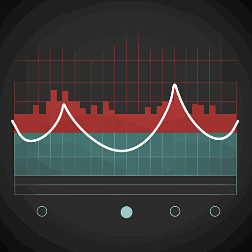 create a simple vector-style pictogram with sounds waveforms