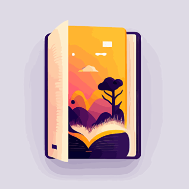 book reading app, flat vector, Figma, dribbble, user interfac