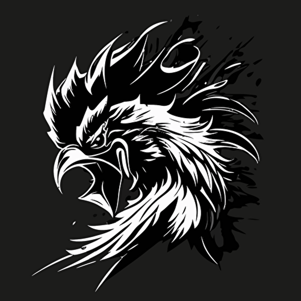 Rooster Vector
