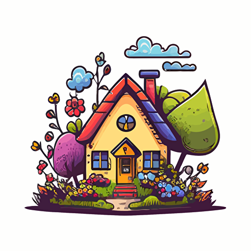This category contains vector images of various types of houses. You will find images of cozy cottages, modern suburban houses, traditional farmhouses, luxurious mansions, and more. Each image showcases unique architectural styles and designs.