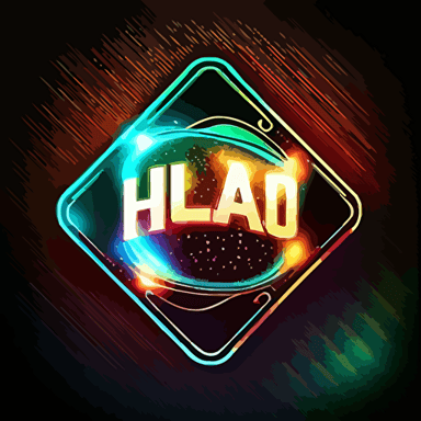 logo hot hand vector sports cards shiny hologram