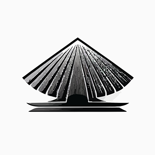 modern iconic logo of roofing black vector, on whit backgroynd