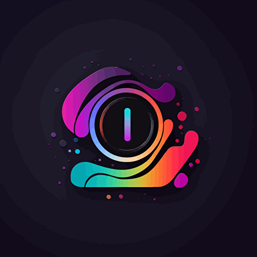 create modern vector logo of a TV streaming company