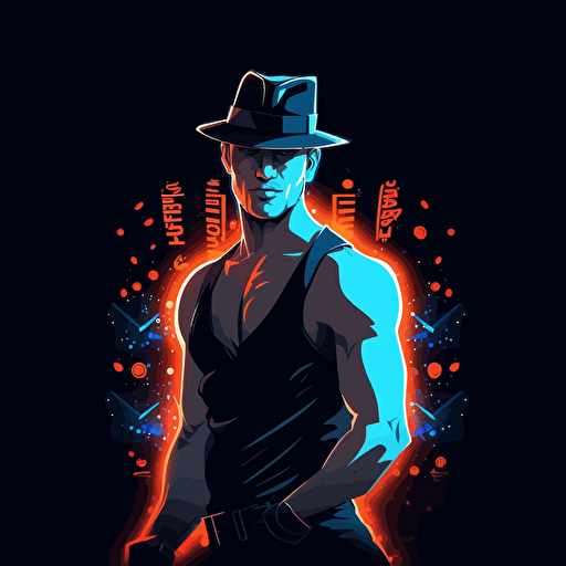 Magic Mike, smooth flash vector animation