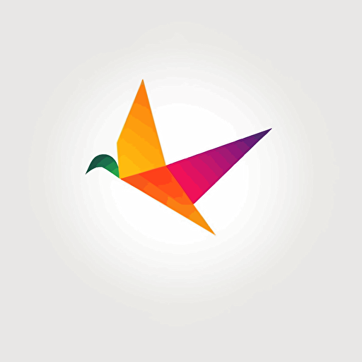 Logo, chatbox flying, clear, with this color #F8564#, vector illustration
