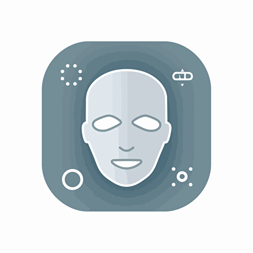 create HD onboarding icon, vector mask, transparent background
