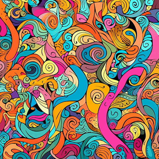 abstract vectorel colorfull pattern