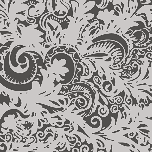 indonesian batik motive, white background, 2d, vector, island motive