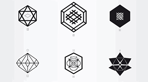 vector, logo geometric shape