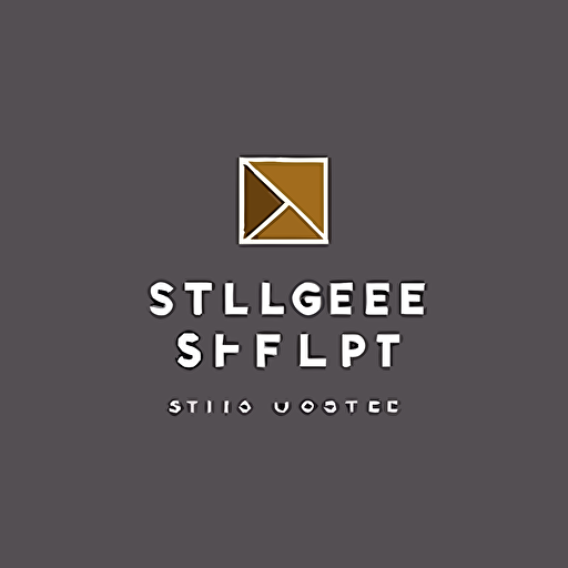 logotype for a product design company that services include research and development, industrial design, mechanical engineering, prototyping and production Visual Elements: A combination of sleek and minimalistic geometric shapes, such as rectangles and triangles, arranged in a precise and balanced manner to create a sophisticated and timeless logo. The monochromatic color palette and vector format add to the simplicity and versatility of the design. The typeface is clean, sans-serif, with a
