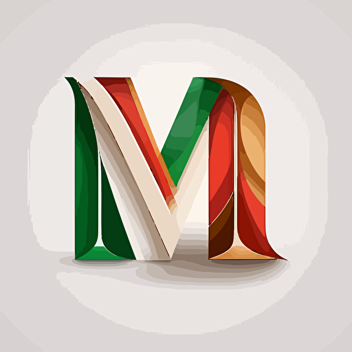 logo with Initalien,Abstract,Modern,Vector Use the M and B letters in the name