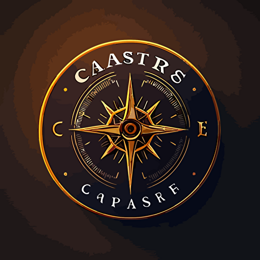 vector logo for a company called care compass