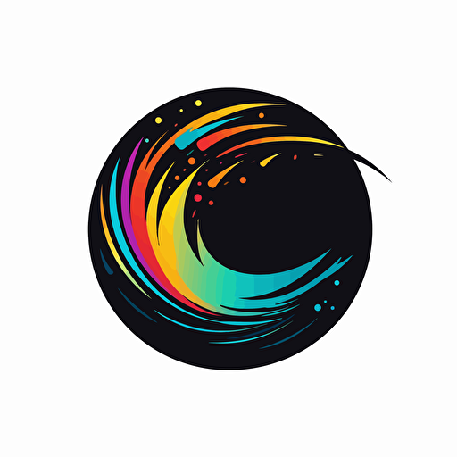 digital spotlight vector logo