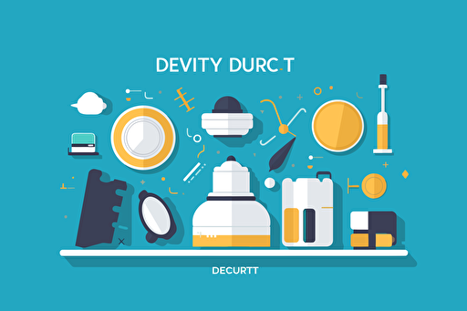 flat vector, discovery product