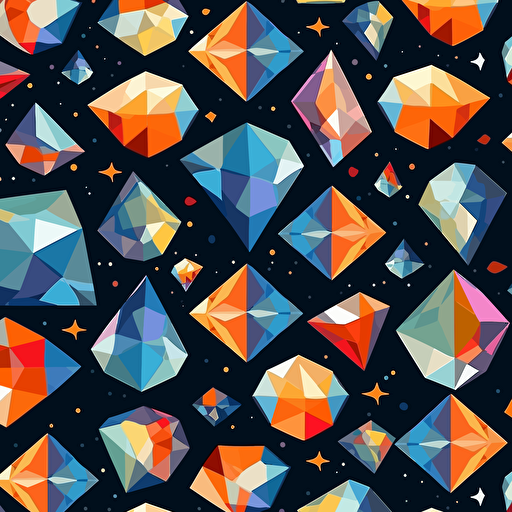 vector diamond pattern