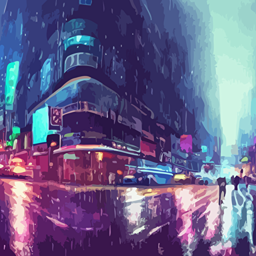 bustling photorealistic rainy neon street utopian city illustrated reimagined max hay inverted fisheye lens eyelevel view photography trending artstation 4k 8k lens distortion chromatic aberration soft focus blur photorealistic imagery photorealistic details intricate highly detailed artstation 3d artstation render artstation 3d render 3d art unreal engine 3d octane 3d blender 3d 3d landscape