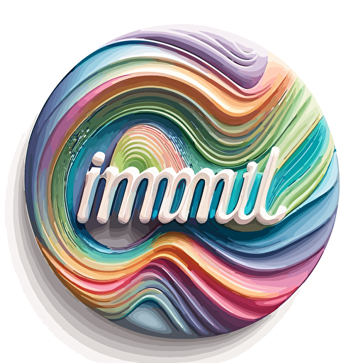 Uninfindable, Sticker, Enthusiastic, Satin Colors, Minimal, Contour, Vector, White Background, Detailed