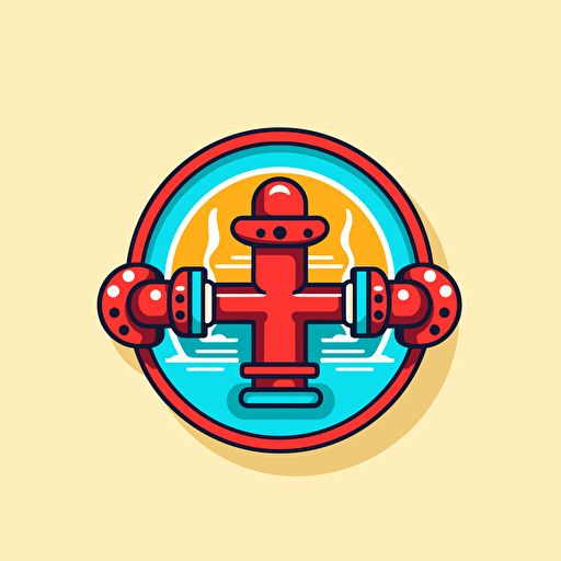 plumbing business Logo, vector