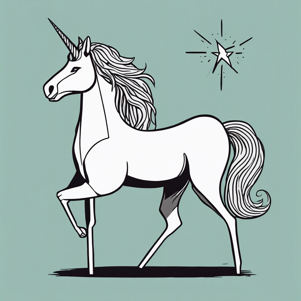 a unicorn