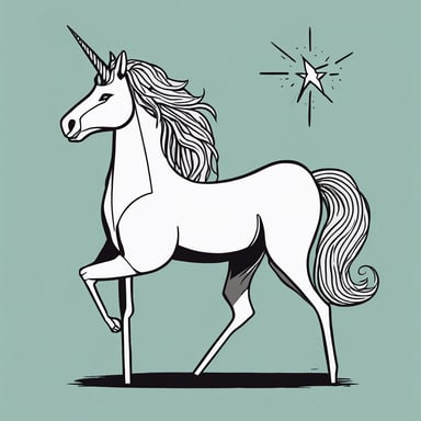a unicorn