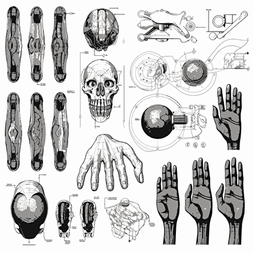 generic body parts vector