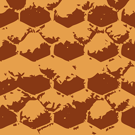 vector illustration 2d honeycomb texture zoomed out
