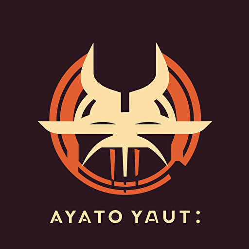 kayamoto logo, 2d, vector art, flat desing, modern style