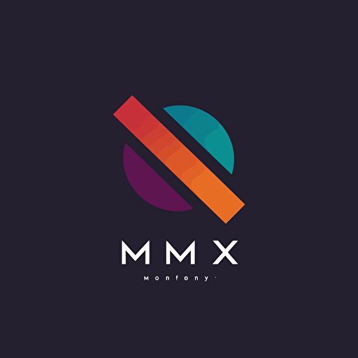 vector minimalist logo of a company called “NMX”