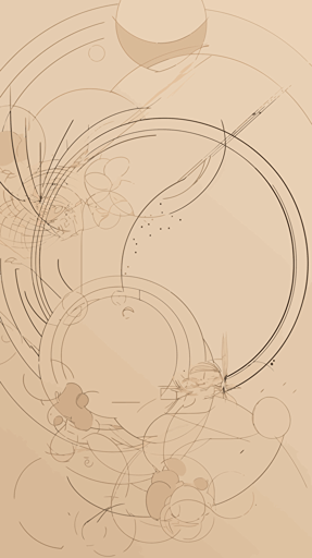 Sepia tone, line drawing, text box sheet, minimalist Vector, dnd