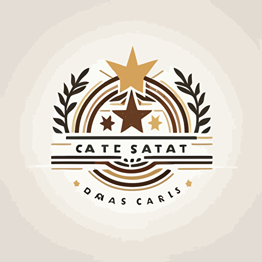 logo, bar, greek bar, no background, full color, vector style, minimalist, 5 star restaurant