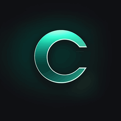 letter c logo vector style